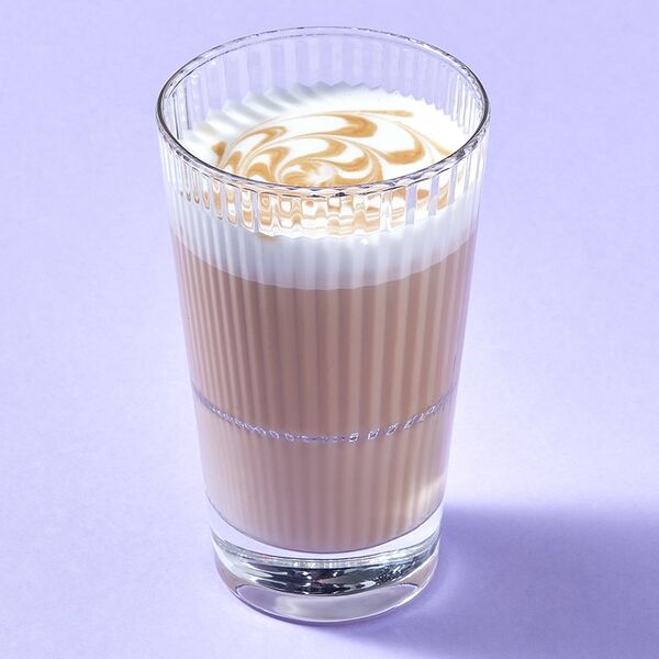 Латте с миндальным молоком