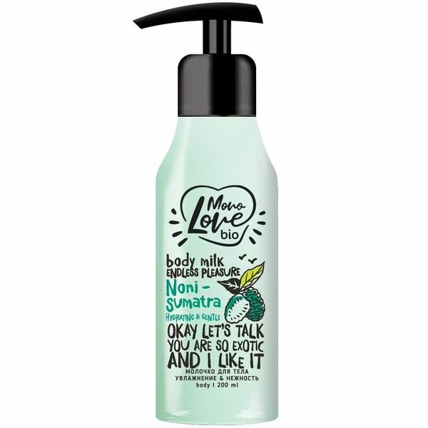 Молочко д/тела Monolove Bio увлажнение и нежность, 200 мл