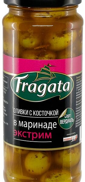 Оливки Fragata в маринаде Экстрим 340г