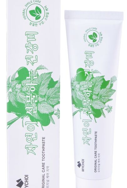 Зубная паста Mychoi Природная защита с лечебными травами 120г