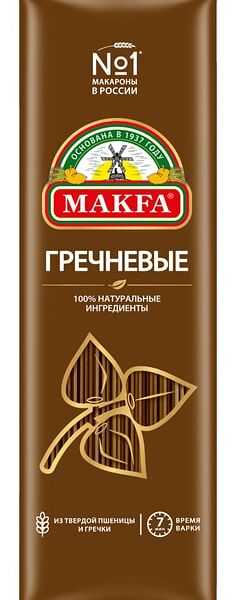 Макароны Makfa Вермишель гречневая длинная 500г