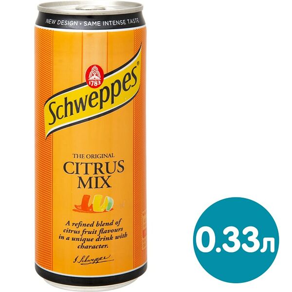 Напиток Schweppes Citrus Mix 330мл