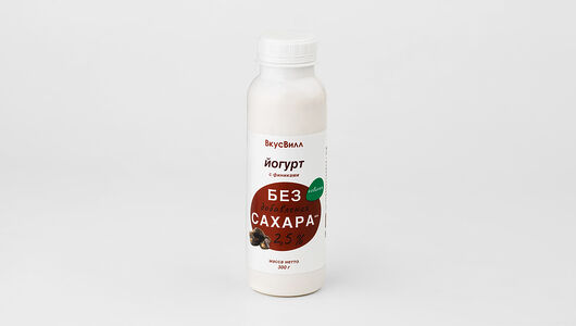 Йогурт питьевой с финиками без доб. сахара 2,5%