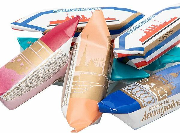 Конфеты КФ Крупской Ленинградские, в ассортименте