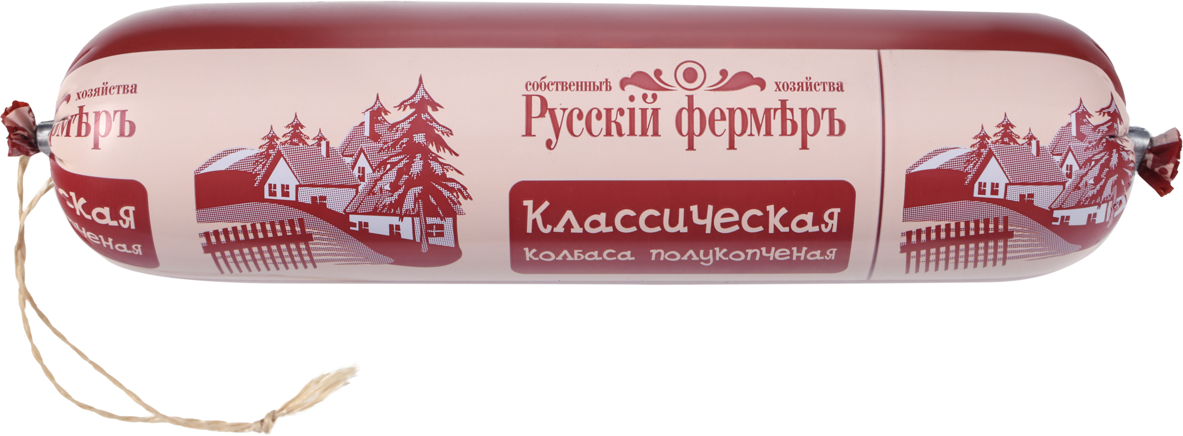 

Колбаса полукопченая Русский фермеръ Классическая, 500 г
