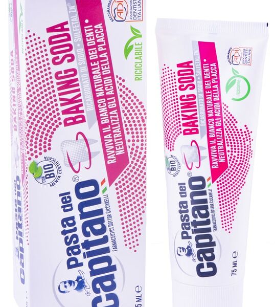 Зубная паста Pasta del Capitano Baking Soda 75мл