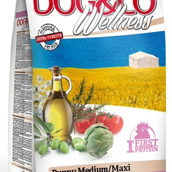 Wellness Dog&Co Puppy Medium/Maxi корм для щенков средних и крупных пород Курица и рис