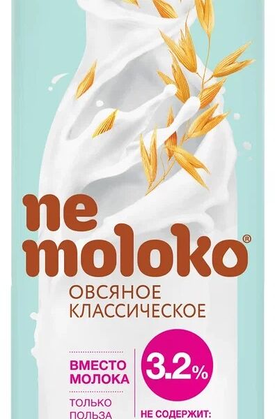 Напиток nemoloko овсяный 0.2 л классический