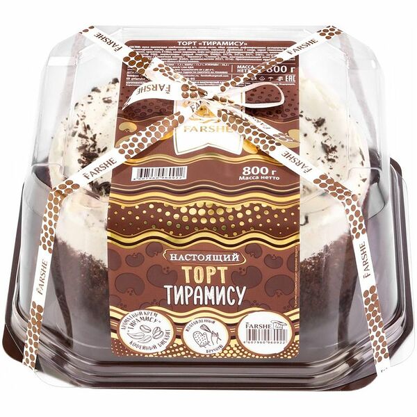 Торт бисквитный Farshe Тирамису