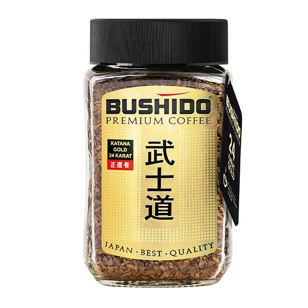 Кофе растворимый Bushido Katana Gold 24 karat