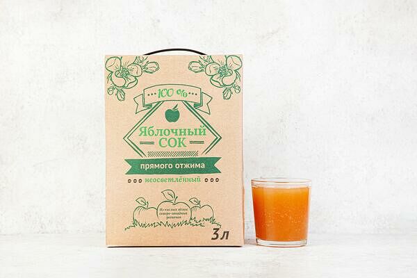 Сок яблочный из кислых сортов