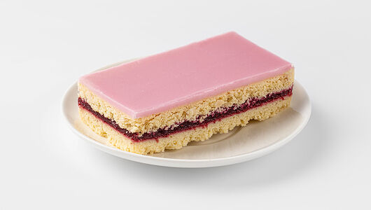 Песочная полоска  с брусничной начинкой