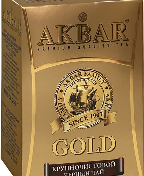 Чай черный Akbar Gold 250г
