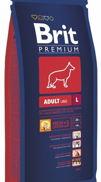 Корм для собак Brit Premium курица (для крупных пород)