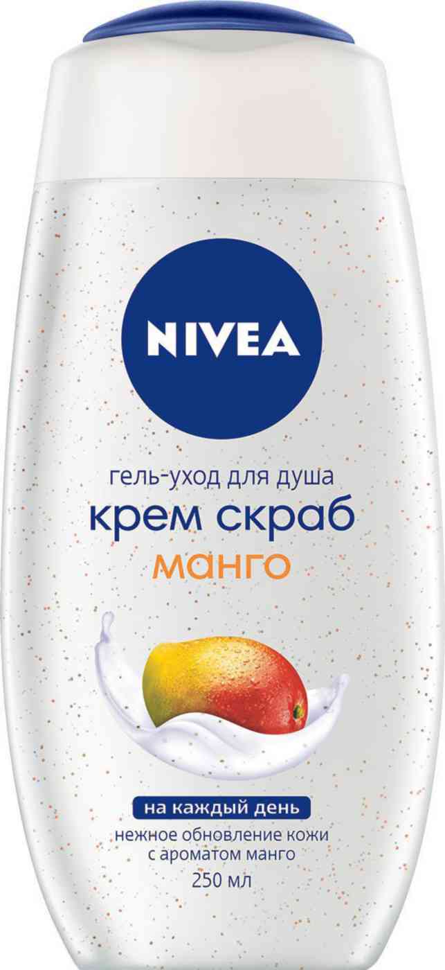 

Гель-уход для душа Крем-скраб Nivea Манго, 250 мл