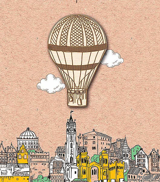 Открытка двойная Арт Дизайн