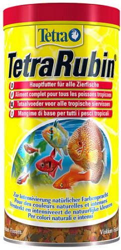 TetraRubin (хлопья) для улучшения окраса всех видов рыб