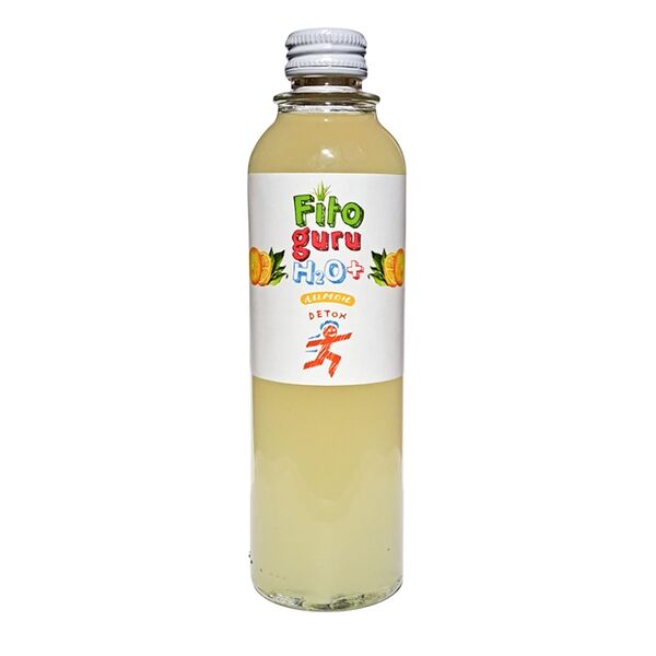 Напиток негазированный Fitoguru Detox H2O+ Лимон с соком 0.33л, Россия