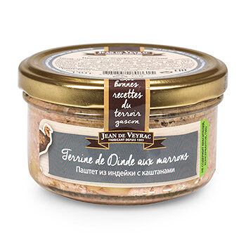 Паштет из индейки Jean de Veyrac с каштанами