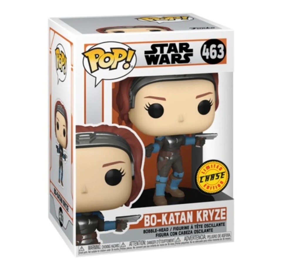 

Фигурка Funko POP! Bobble Star Wars Mandalorian BoKatan With Chase Fun 1шт, 10см Вьетнам