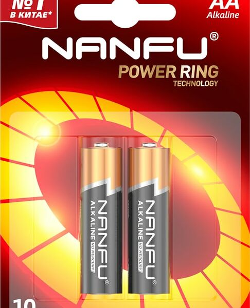Батарейка Nanfu AA LR6 1.5B 2шт