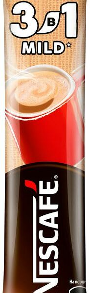Напиток кофейный Nescafé 3в1 мягкий растворимый 14.5г