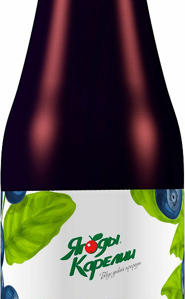 Морс Ягоды Карелии Черничный с сахаром 510 мл