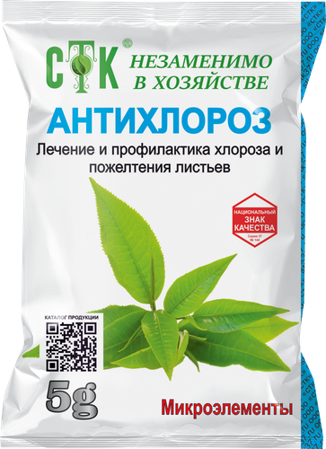 

Удобрение Микроэлементы Антихлороз, 5г