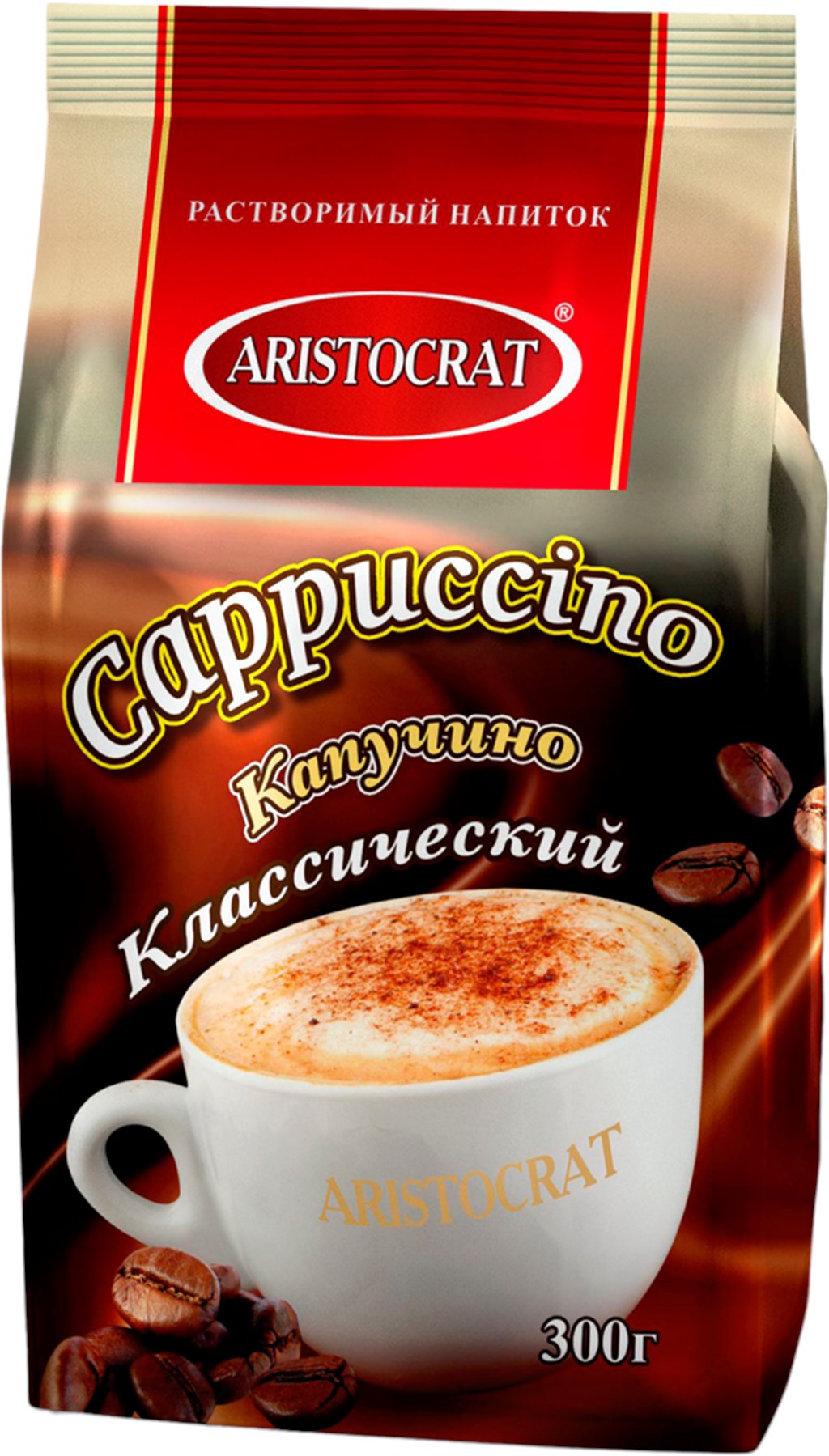 

Напиток кофейный растворимый Aristocrat Капучино классический 300 г