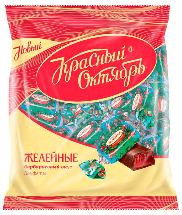 

Желейные конфеты Красный Октябрь барбарис 250 г