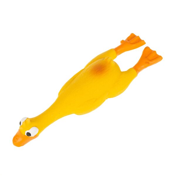 Petmax игрушка для собак (утка), латекс, 14 см