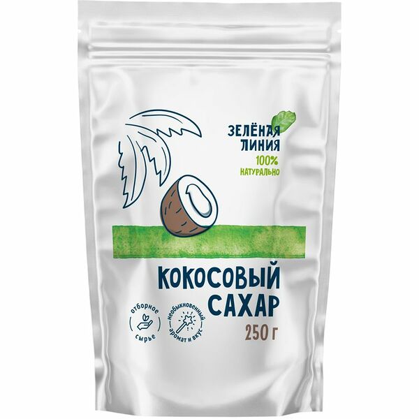 Сахар кокосовый Зелёная Линия