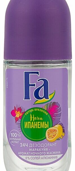 Дезодорант Fa Ритмы Бразилии Ночи Ипанемы роликовый женский