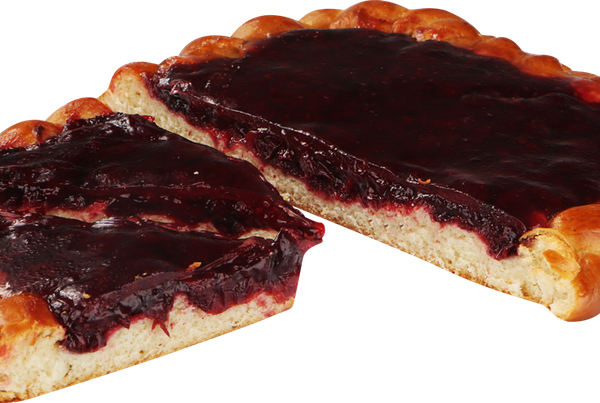 Пирог с ягодами (вишня) вес до 400г