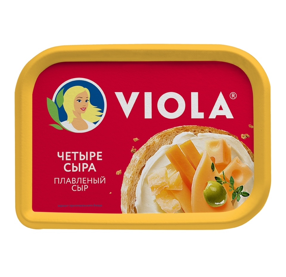 

Сыр плавленый Viola Четыре сыра 50% 400 г