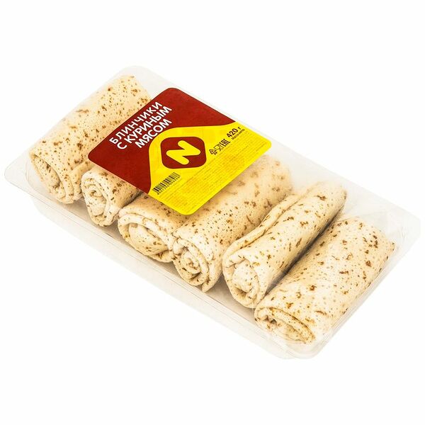 Блины Останкино с куриным мясом, 420г