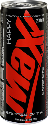 

Напиток энергетический Maxx Happy Тутти фрутти тонизирующий газированный 0.25 л