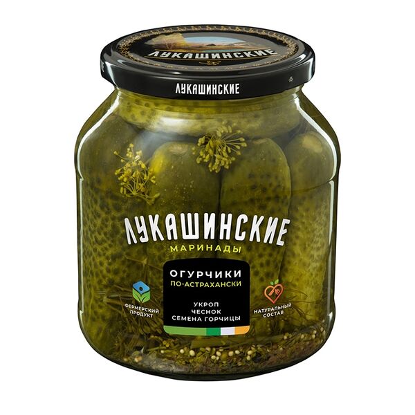 Огурчики Лукашинские По-астрахански
