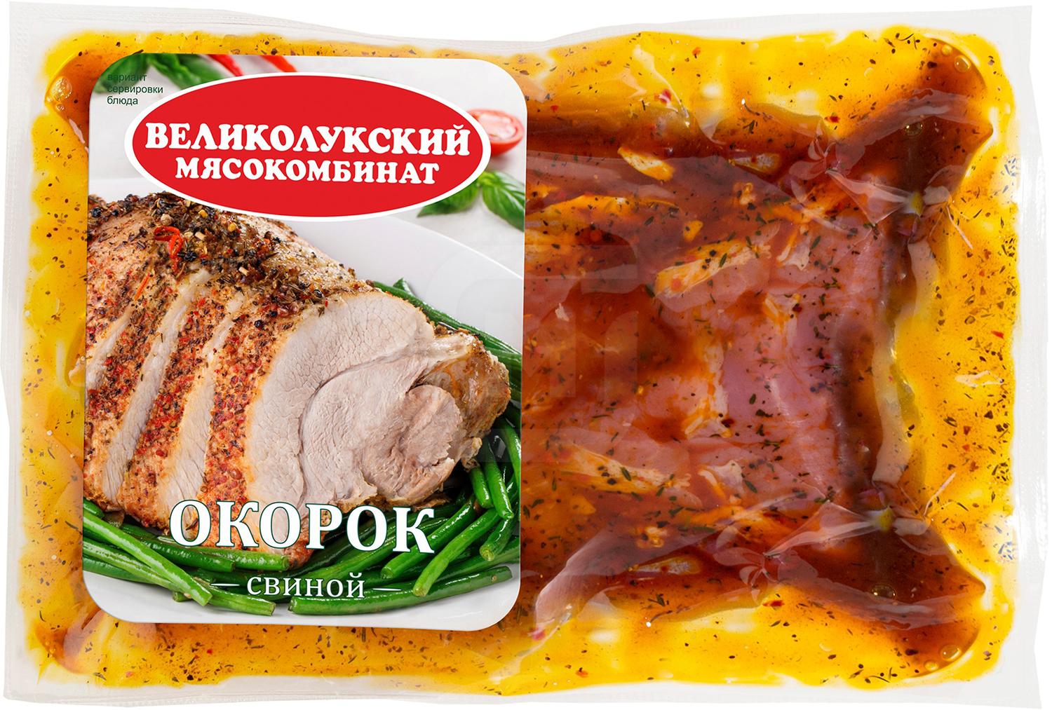 

Окорок Великолукский Мясокомбинат свиной в маринаде 1.3кг
