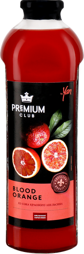 

Напиток сокосодержащий Premium Club из красного апельсина 0.93 л