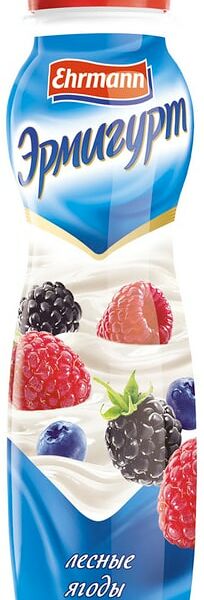 Йогурт питьевой Эрмигурт лесные ягоды 1.2 % 290 г