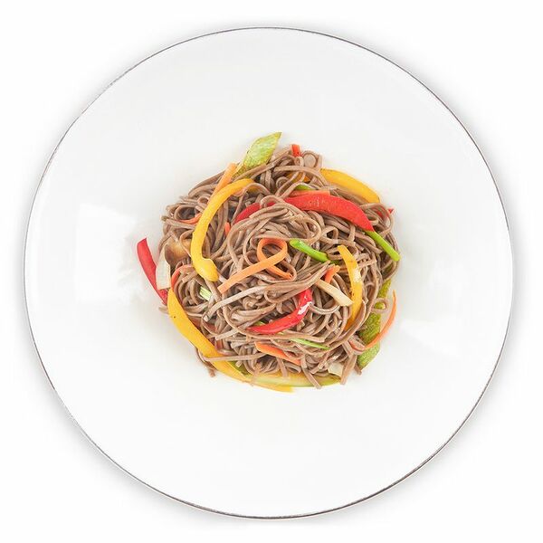 Лапша Шеф Перекрёсток гречневая с овощами