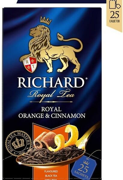 Чай черный Richard Royal Orange and Сinnamon 25*2г