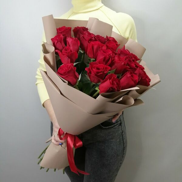 Букет из 25 Красных Роз