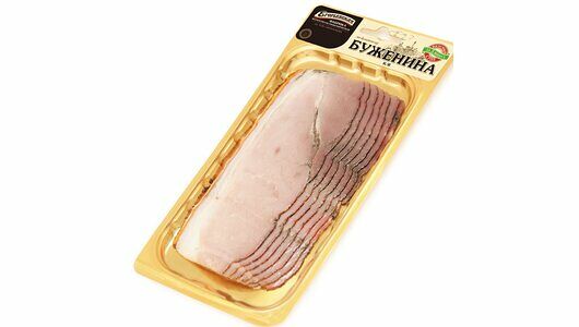 Буженина копчёно-варёная Егорьевская КГФ по-домашнему в нарезке 115 г