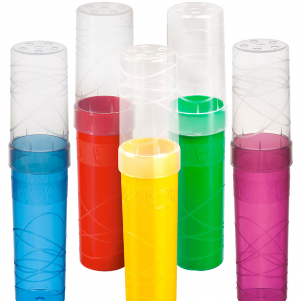 Пенал-тубус 200*40. пластик. ассорти