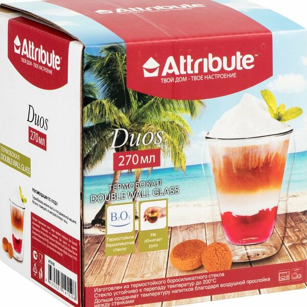Термобокал Duos Attribute, 270 мл
