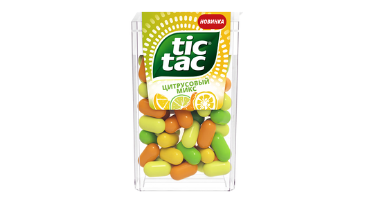Драже Tic Tac Цитрусовый Микс