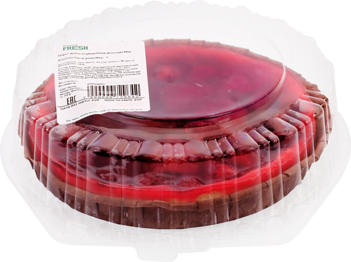 

Пирог ЛЕНТА FRESH Флан клубничный, 650г