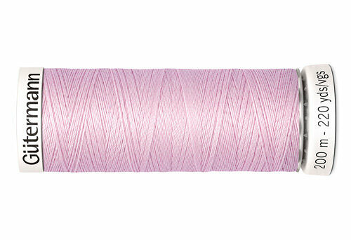 748277 Нить Sew-all для всех материалов, 200м, 100% п/э Gutermann(320 зефирно-розовый)